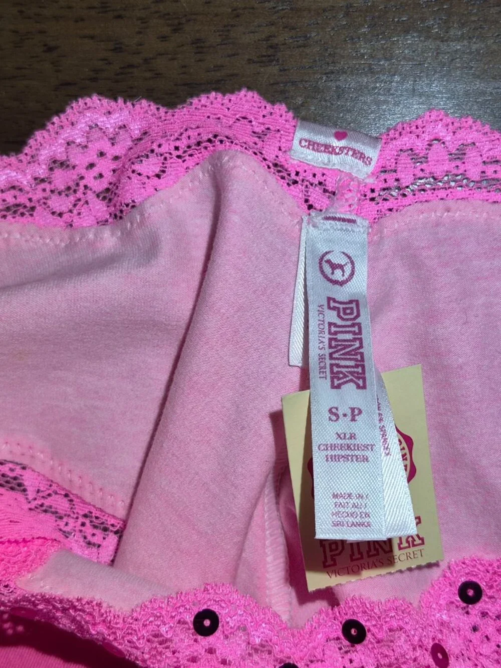 Victoria's Secret Cheeky Panties. New with Tags Size Small.